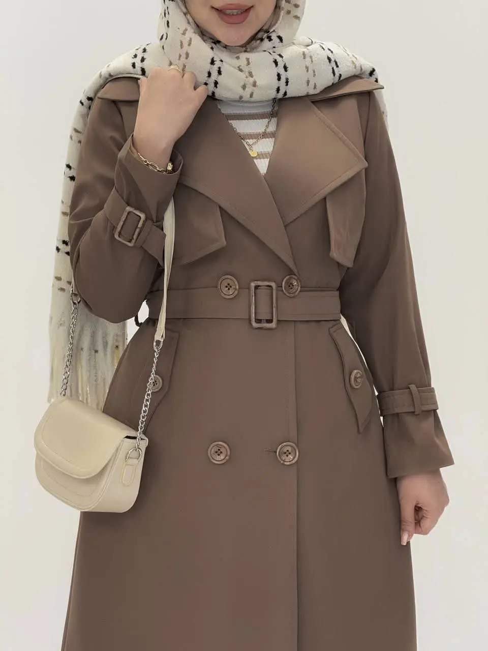 3589-بارونی آستردار پاییزان ( ایراددار )